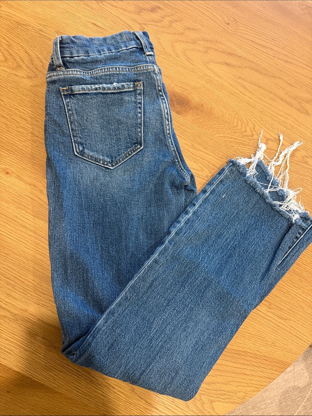 BKE slim fit mid rise cropped straight jeans - Picture 2 of 3